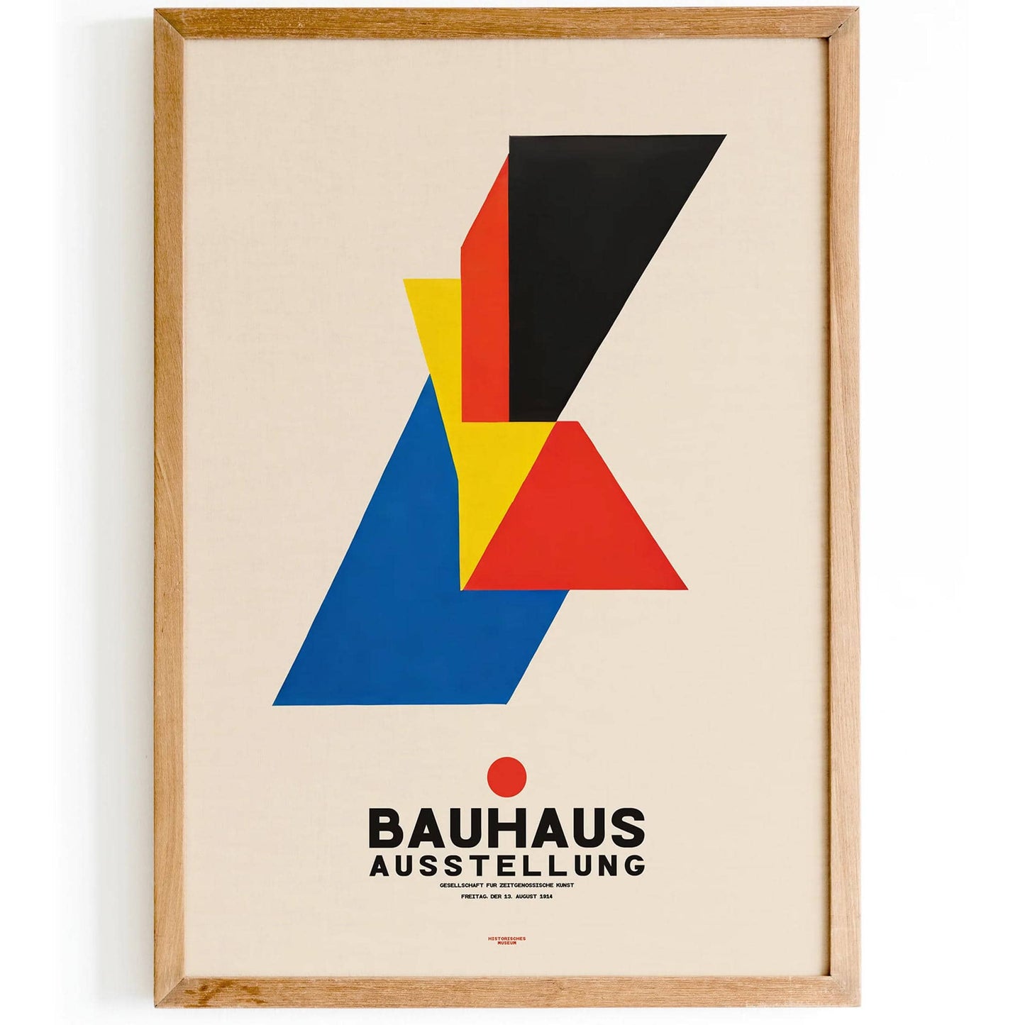 Minmal Bauhaus Architecture Poster