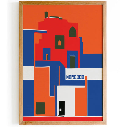 Morocco Travel Poster Print - HypeSheriff