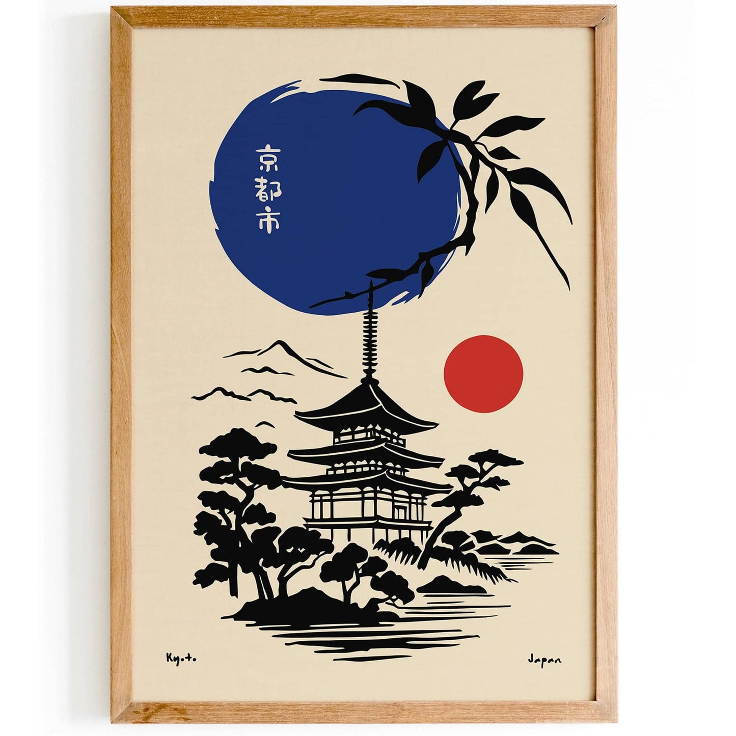 Kyoto Japan Travel Poster