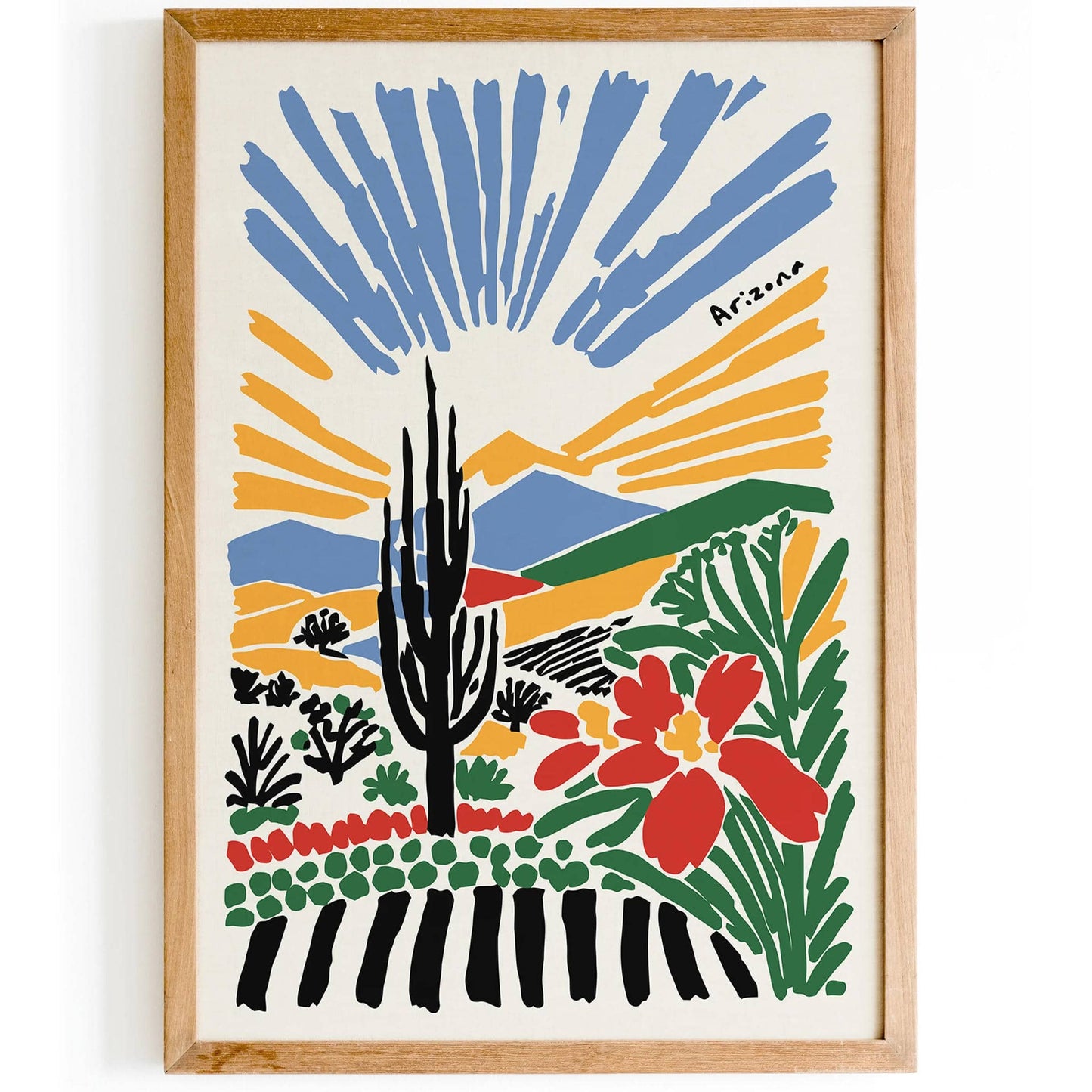 Arizona Landscape Poster 2025