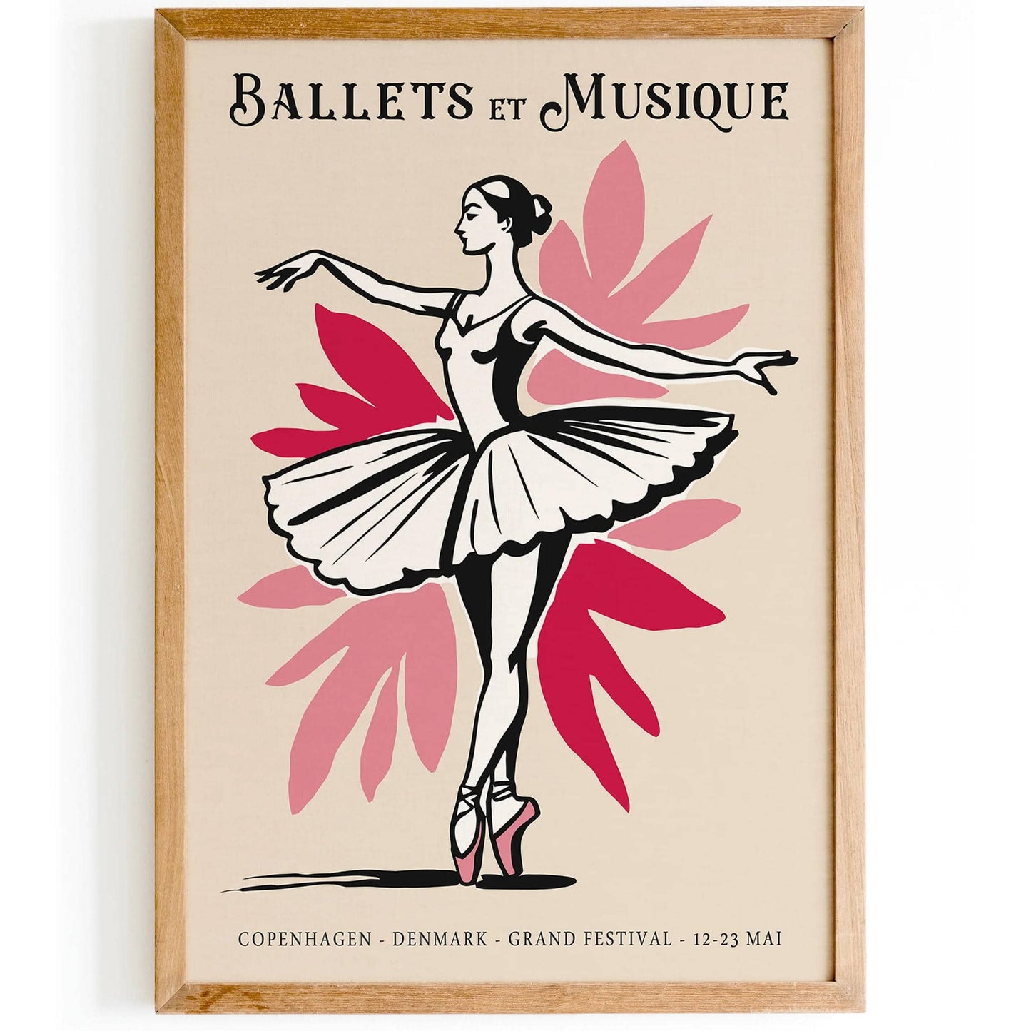 Ballets et Musique Denmark Poster