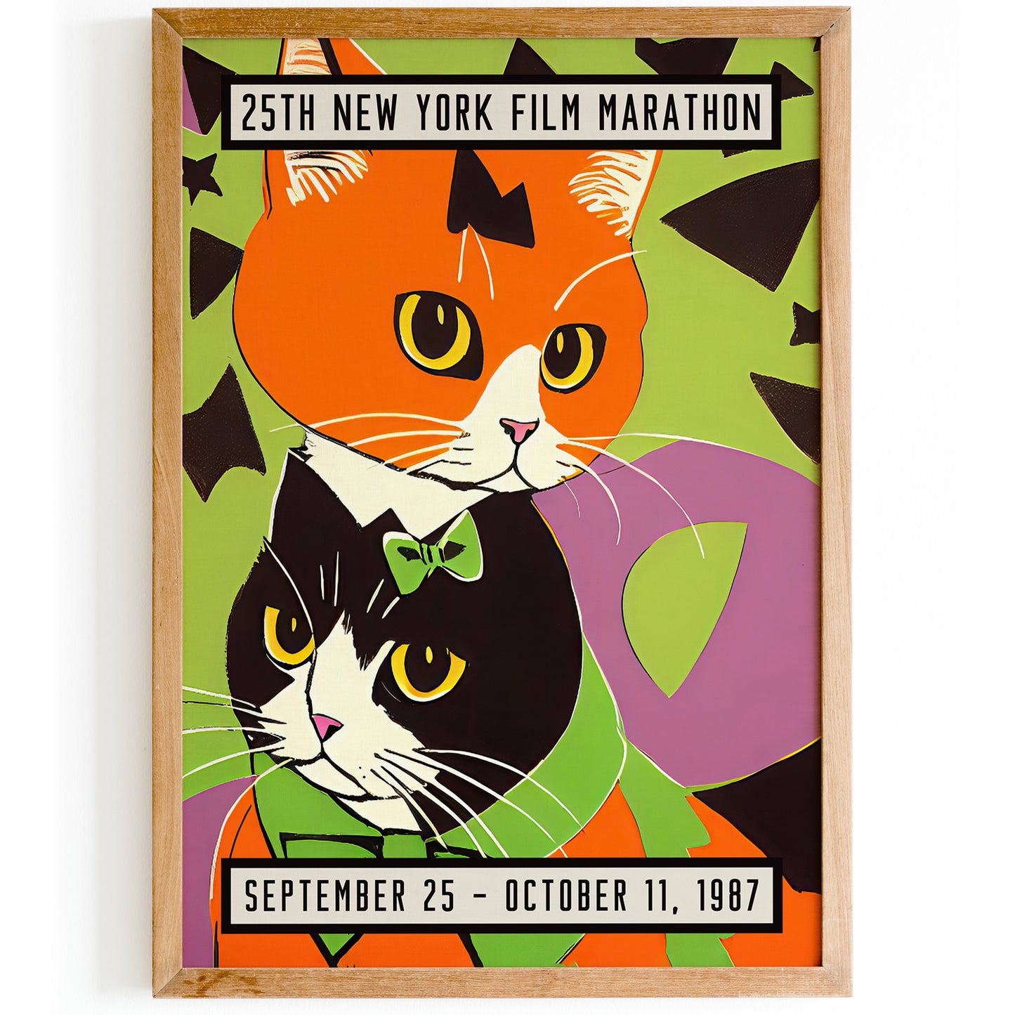 New York Film Festival Vintage Poster