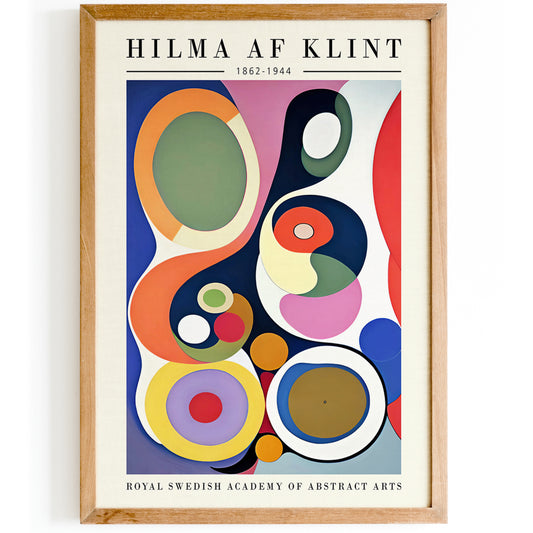 Hilma af Klint Sweden Artist Poster