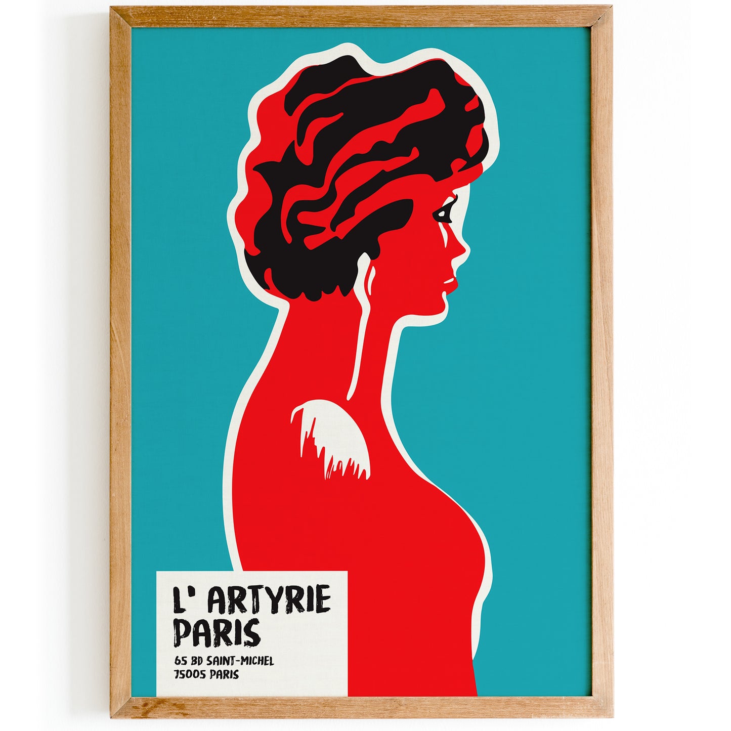 Vintage Paris Fashion Wall Art Print