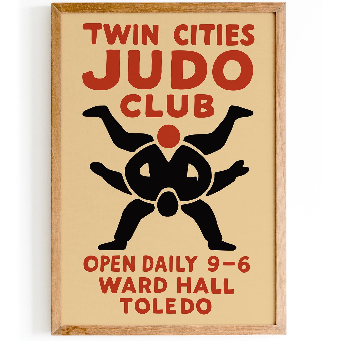 Twin Cities Judo Club Poster