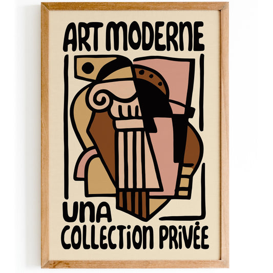 Art Moderne Abstract Exhibition Print