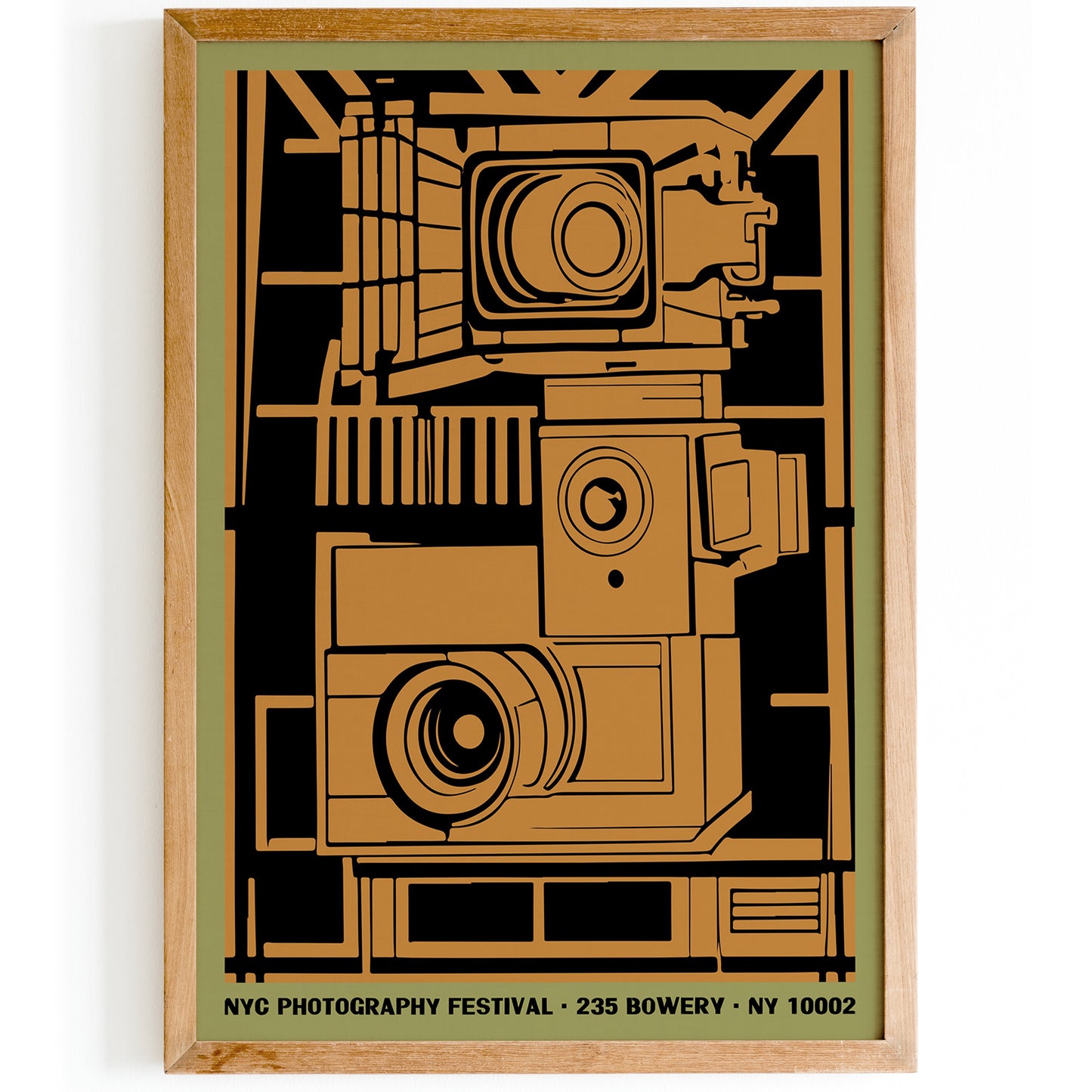 NYC Photography Festival Vintage Poster