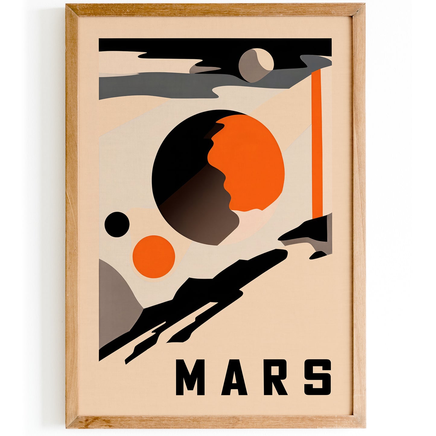 MARS - Minimalist Space Poster