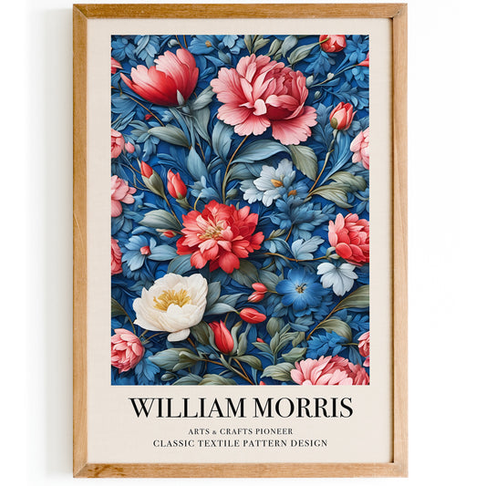 Timeless William Morris Poster: Botanical Illustration