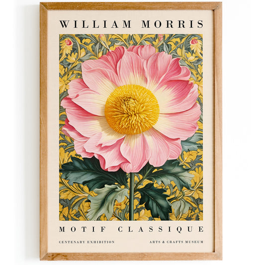Botanical Elegance: William Morris Poster