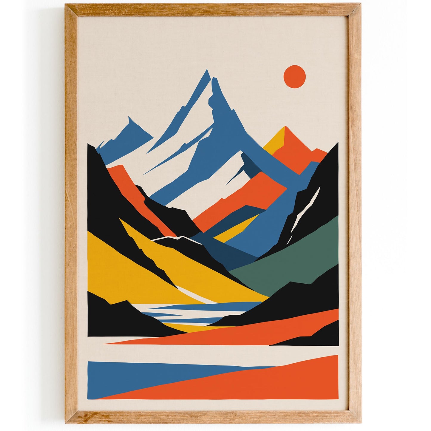 Abstract Landscape Art Print