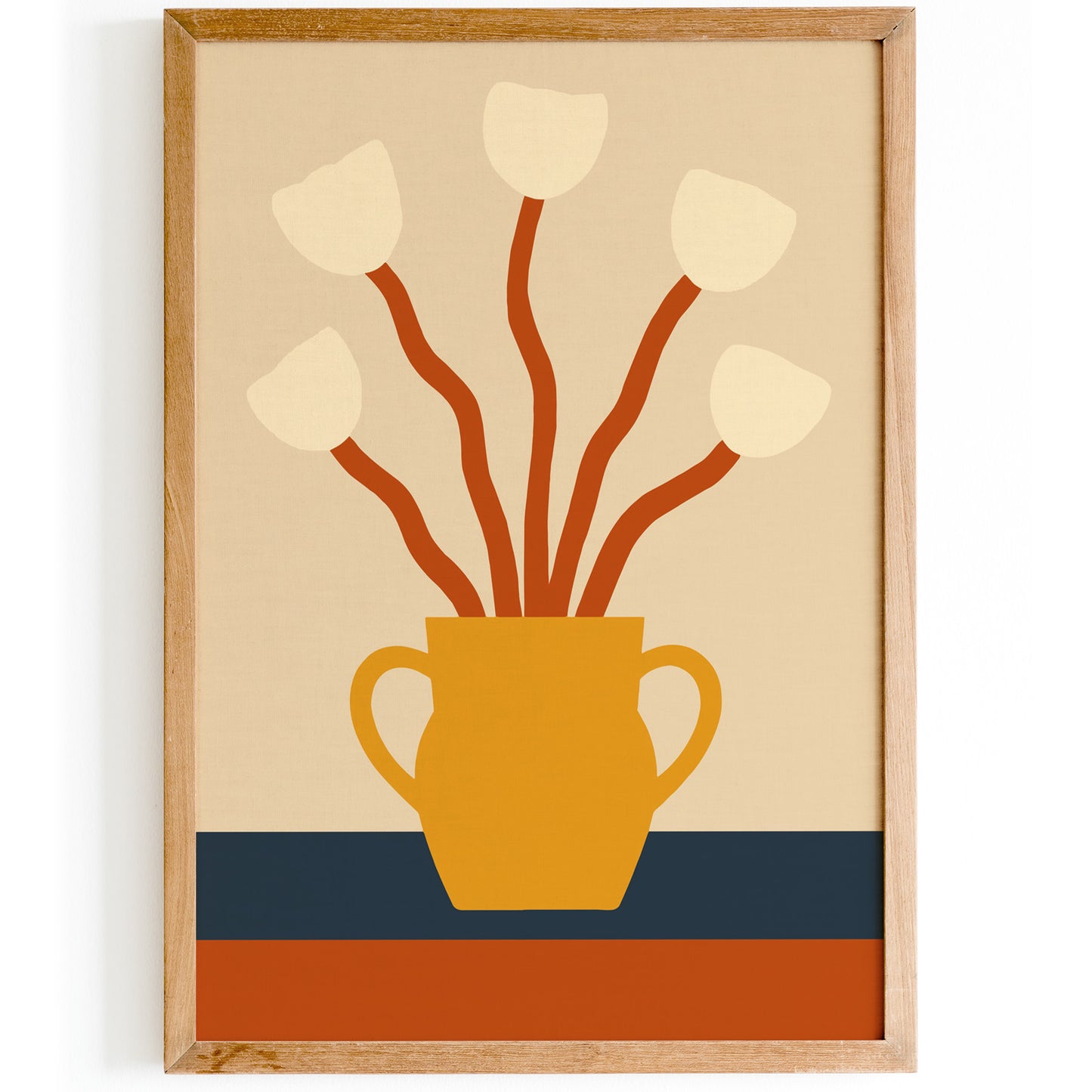 Minimalist Vase Still Life Poster