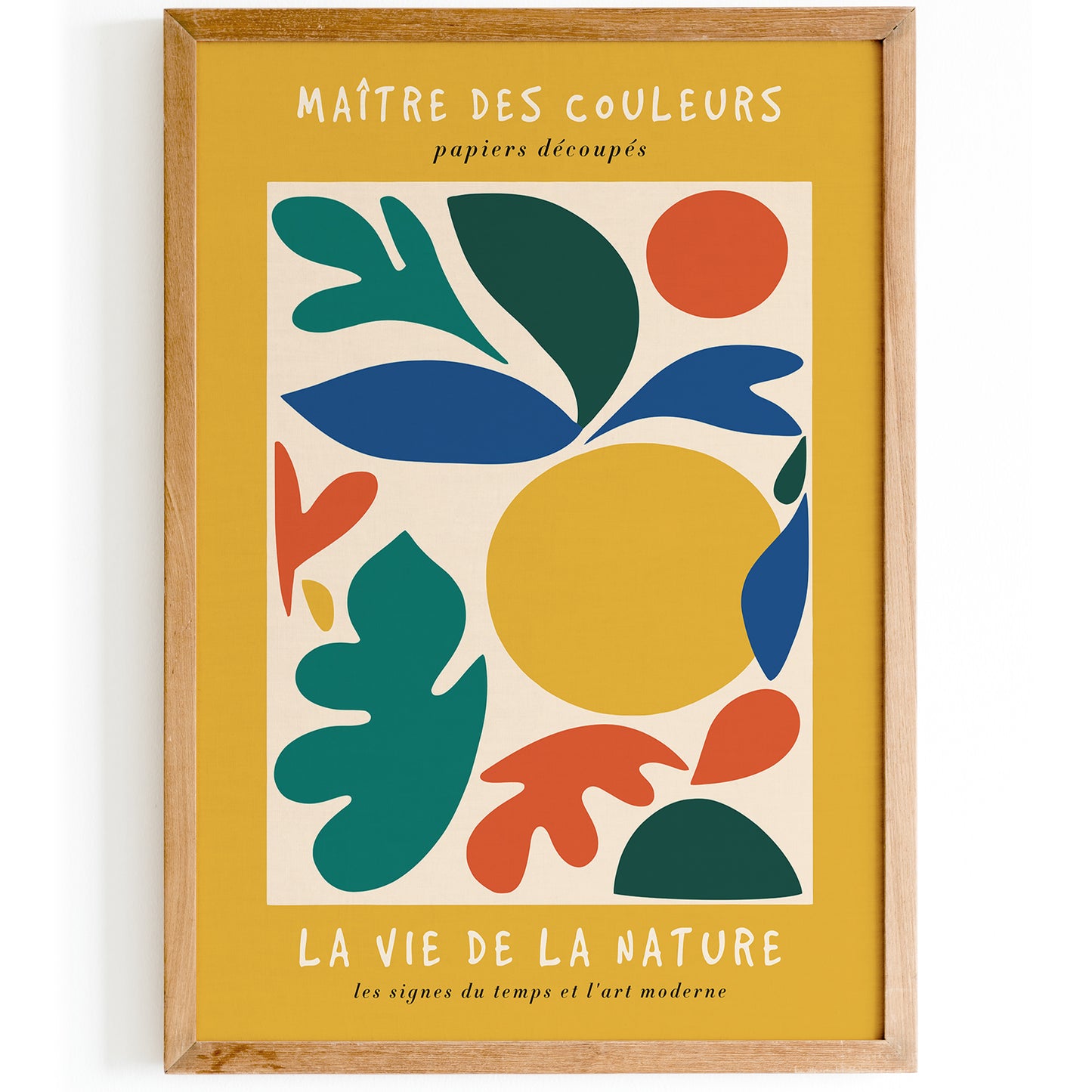 Homage to Matisse Cut Outs Art Print 2025