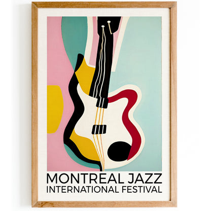 Montreal Jazz Festival Poster