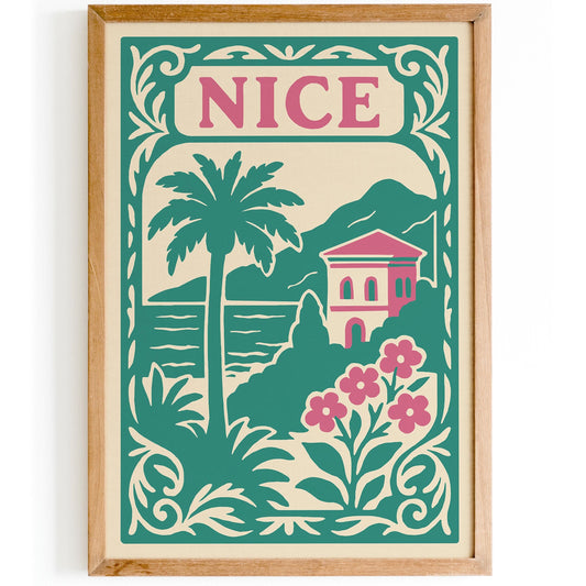 Nice Landscape Poster - Nautical Scenic Art Print