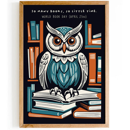 Library Wall Decor Print