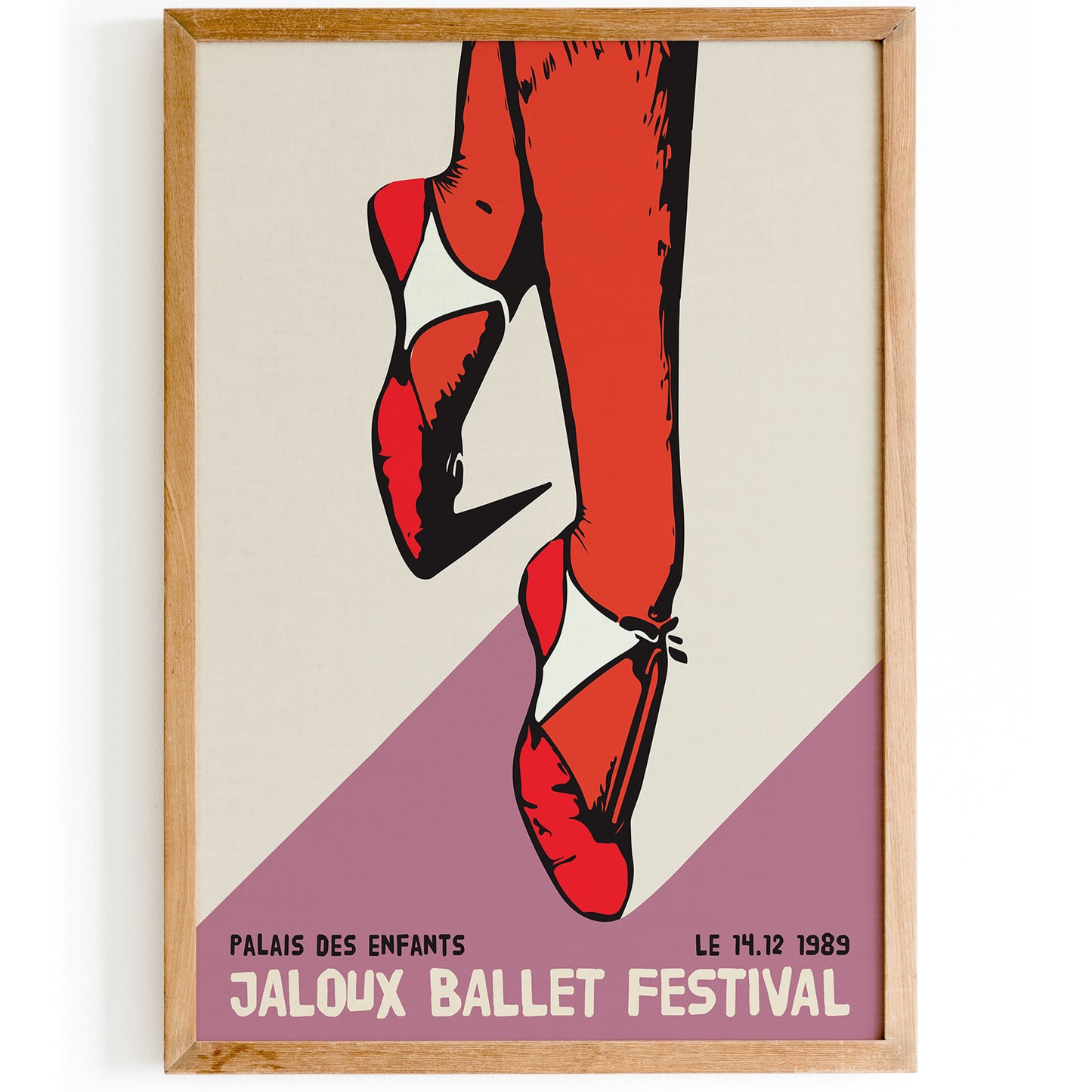 1989 French Ballet Poster