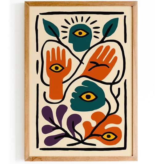 Mystic Eyes Wall Art