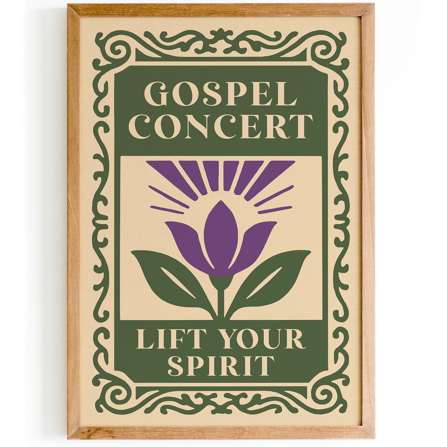 Gospel Concert Poster 2026