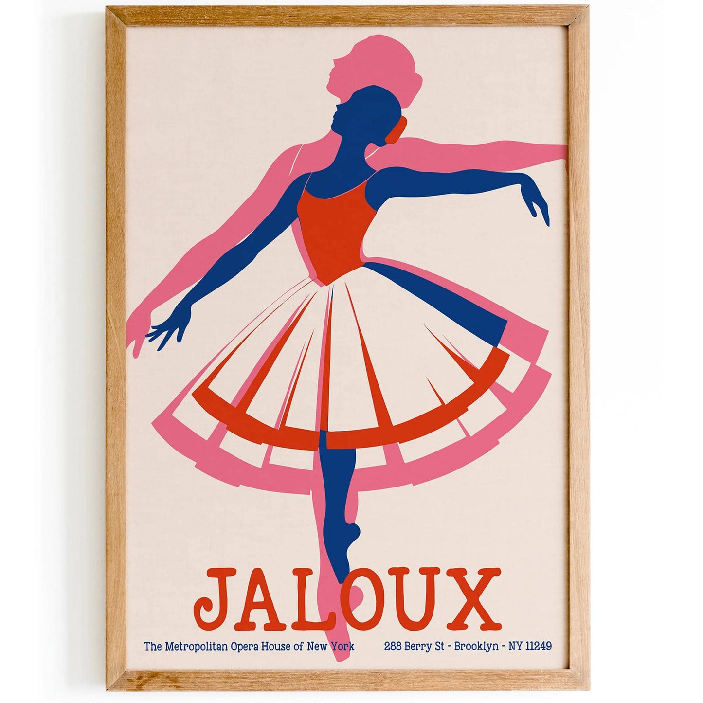 Jaloux NYC Ballet Poster Print