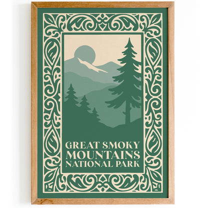 Great Smoky Mountains National Park Poster