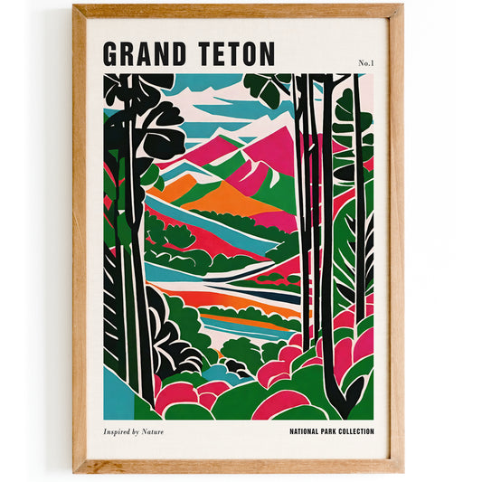Grand Teton Park Poster