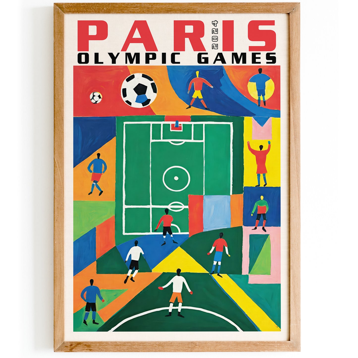 Paris 2024 Olympic Games Sport Art Print