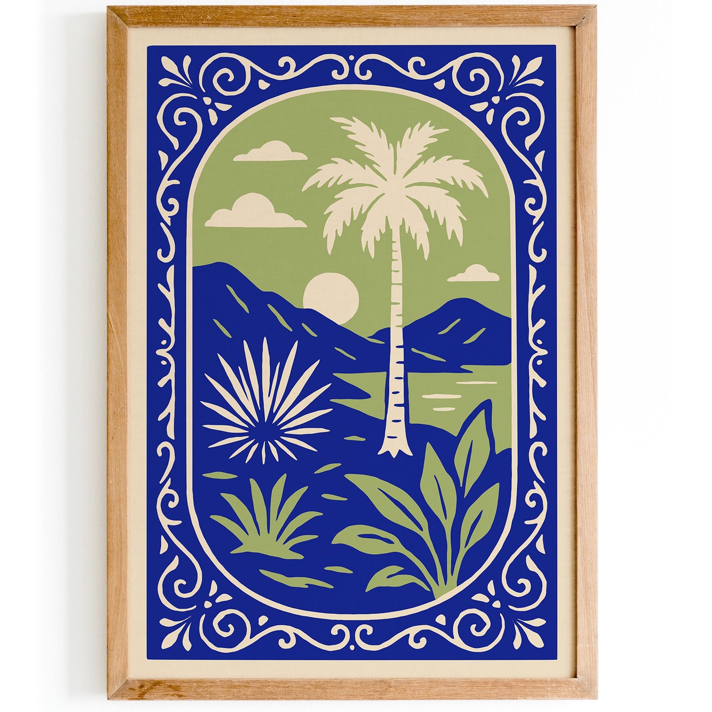 California Landscape Poster - Scenic Travel Print