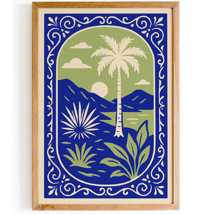 California Landscape Poster - Scenic Travel Print