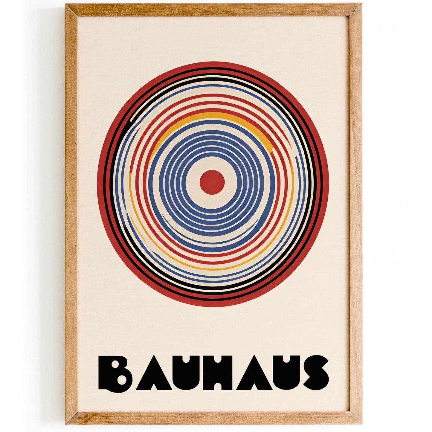 Bauhaus Hand-Drawn Poster Print