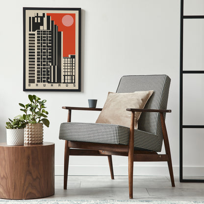 Bauhaus Architecture Modern Wall Art