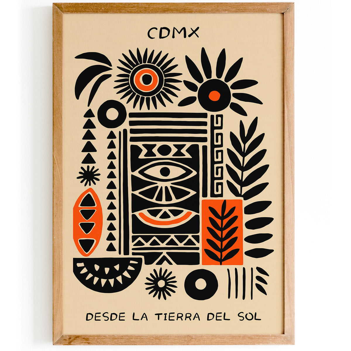 Ciudad de México Abstract Poster