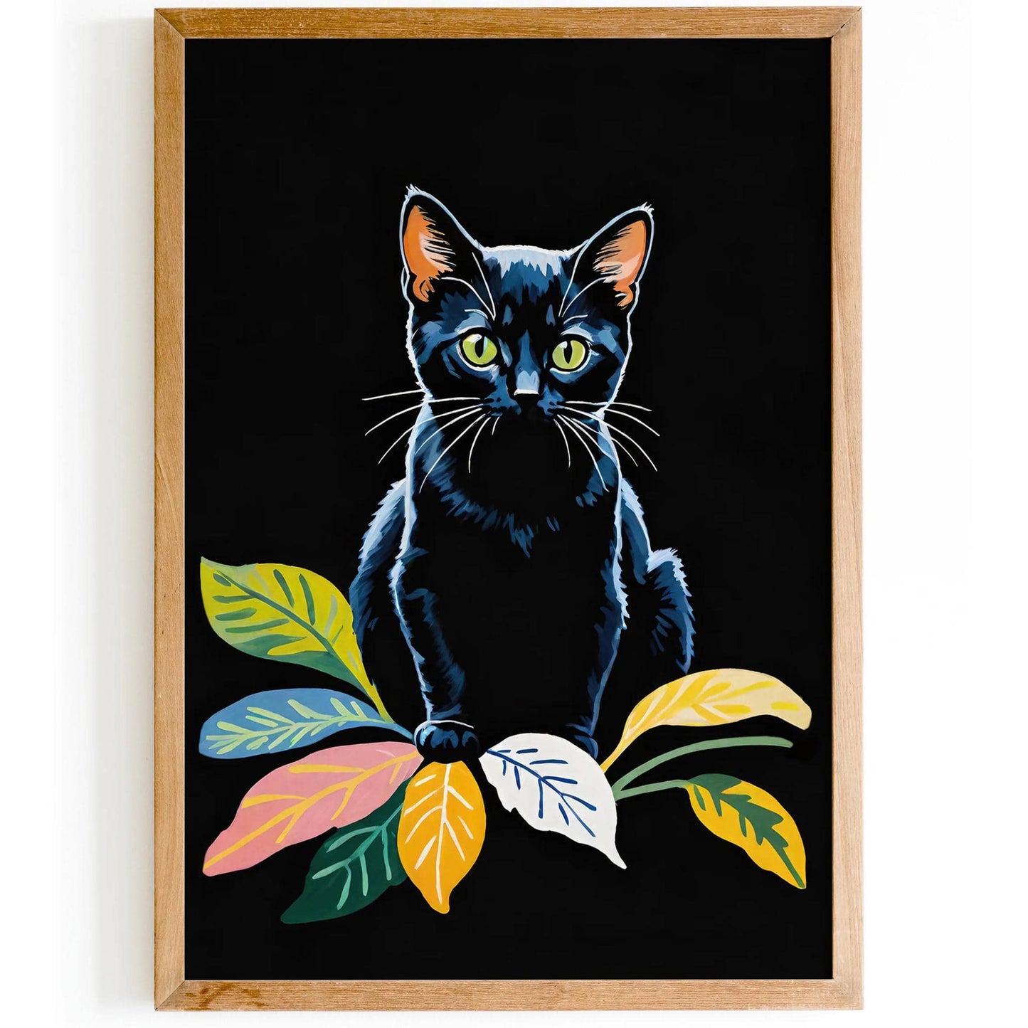 Floral Art Dark Art Print - HypeSheriff