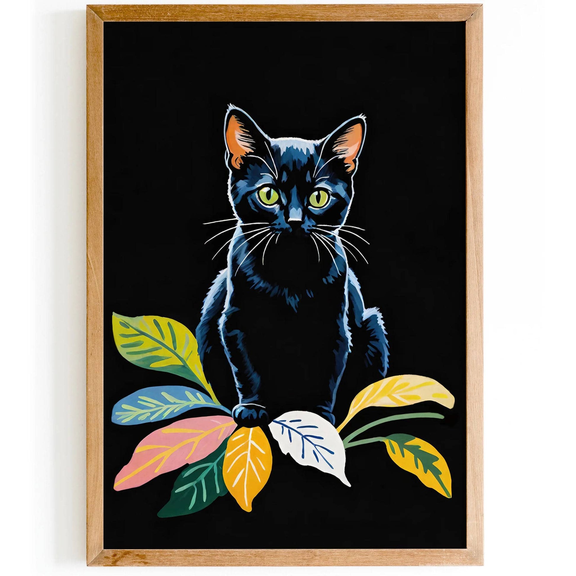 Floral Art Dark Art Print - HypeSheriff