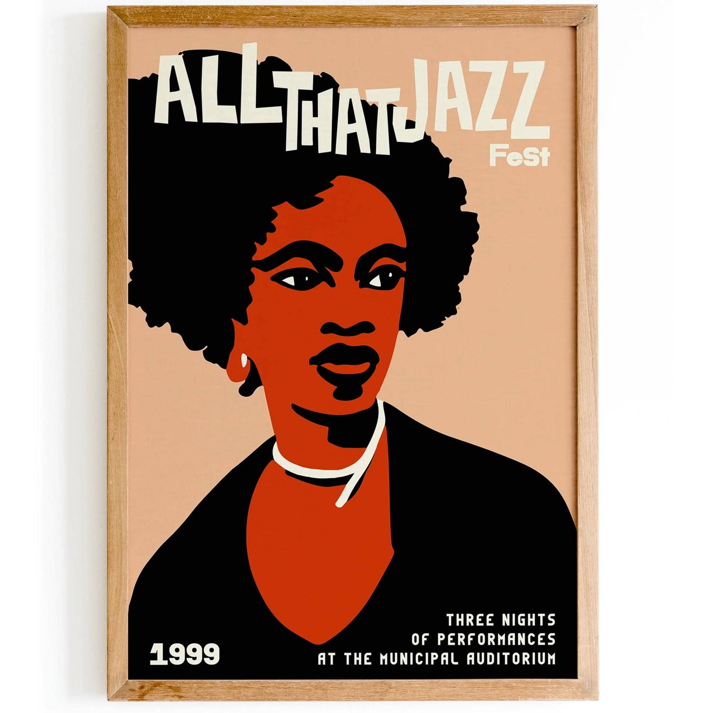 All That Jazz 1999 Festival Poster - HypeSheriff
