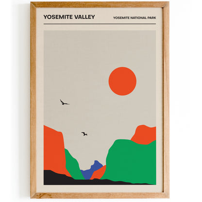 Yosemite Valley - National Park Poster