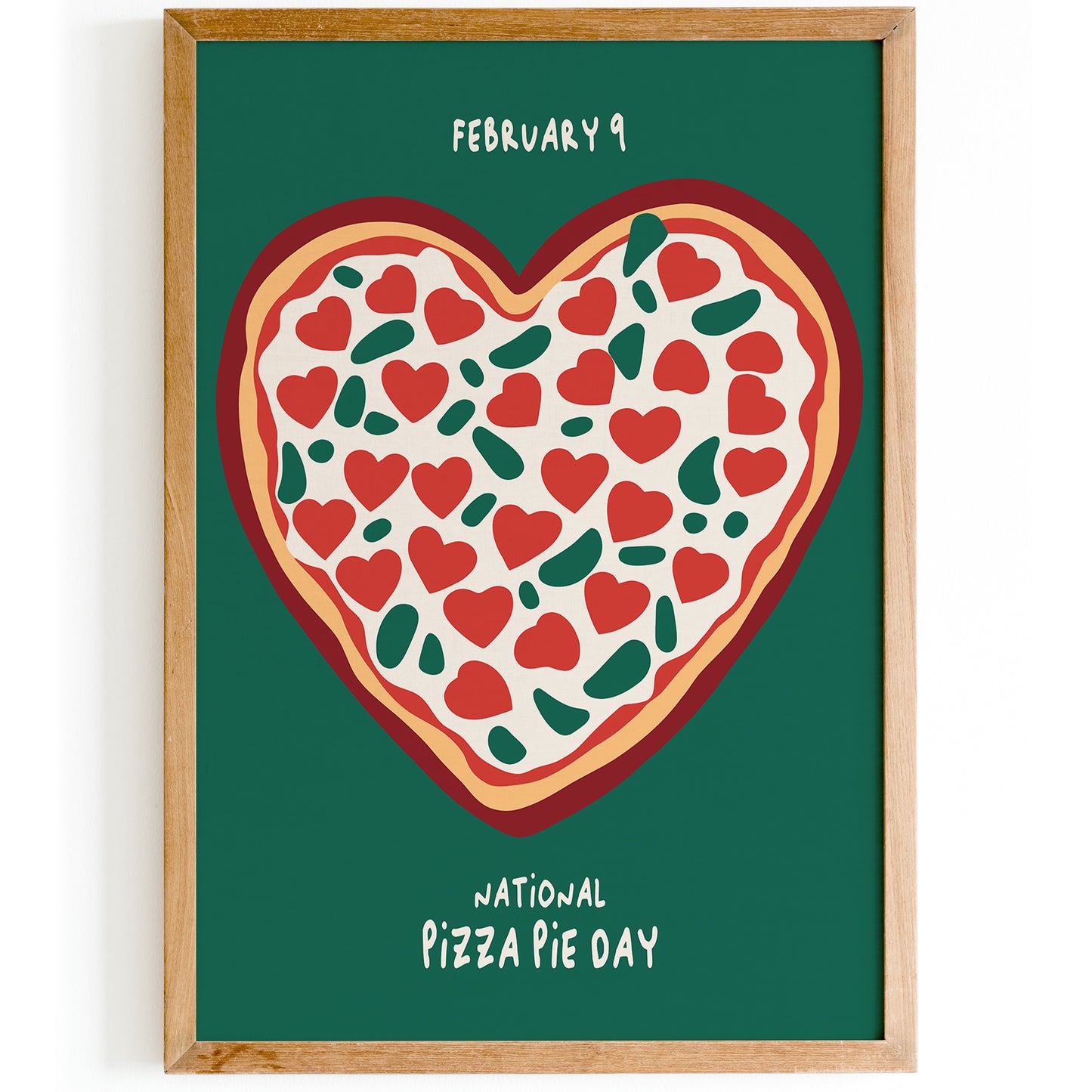 National Pizza Pie Day Poster