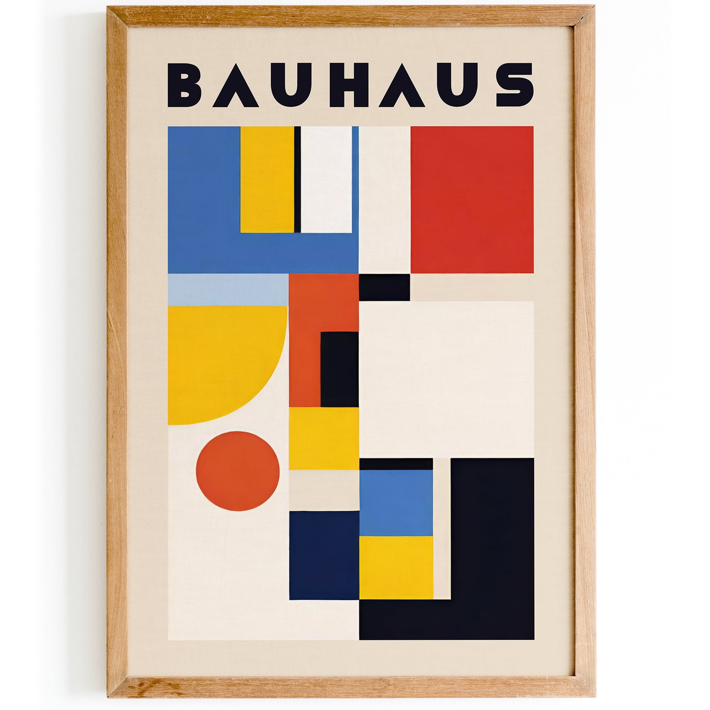 Bauhaus Minimalist Poster