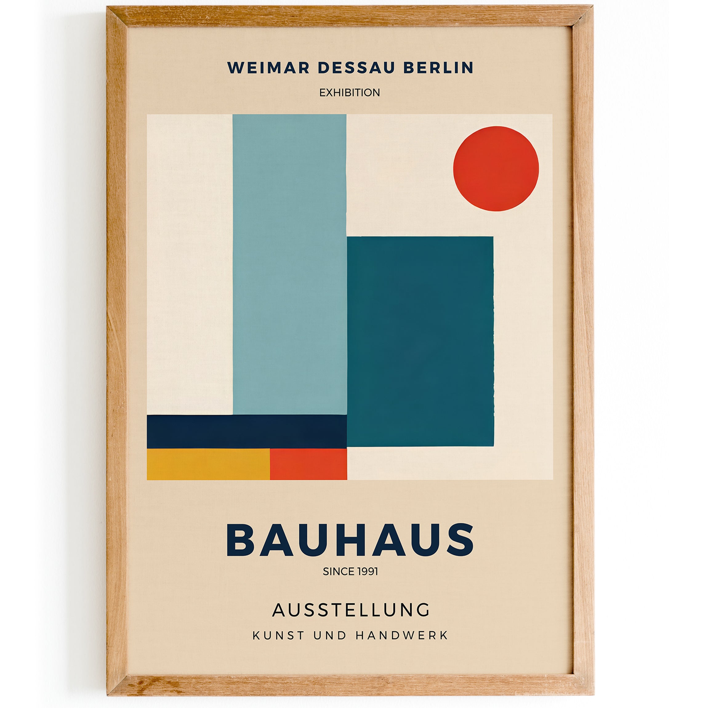 Minimalist Modern Bauhaus Poster – HypeSheriff