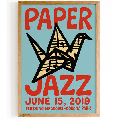 Paper Jazz Festival Poster Print