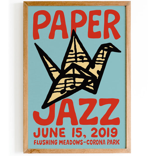 Paper Jazz Festival Poster Print