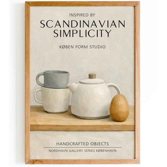 Scandinavian Exhibition Poster