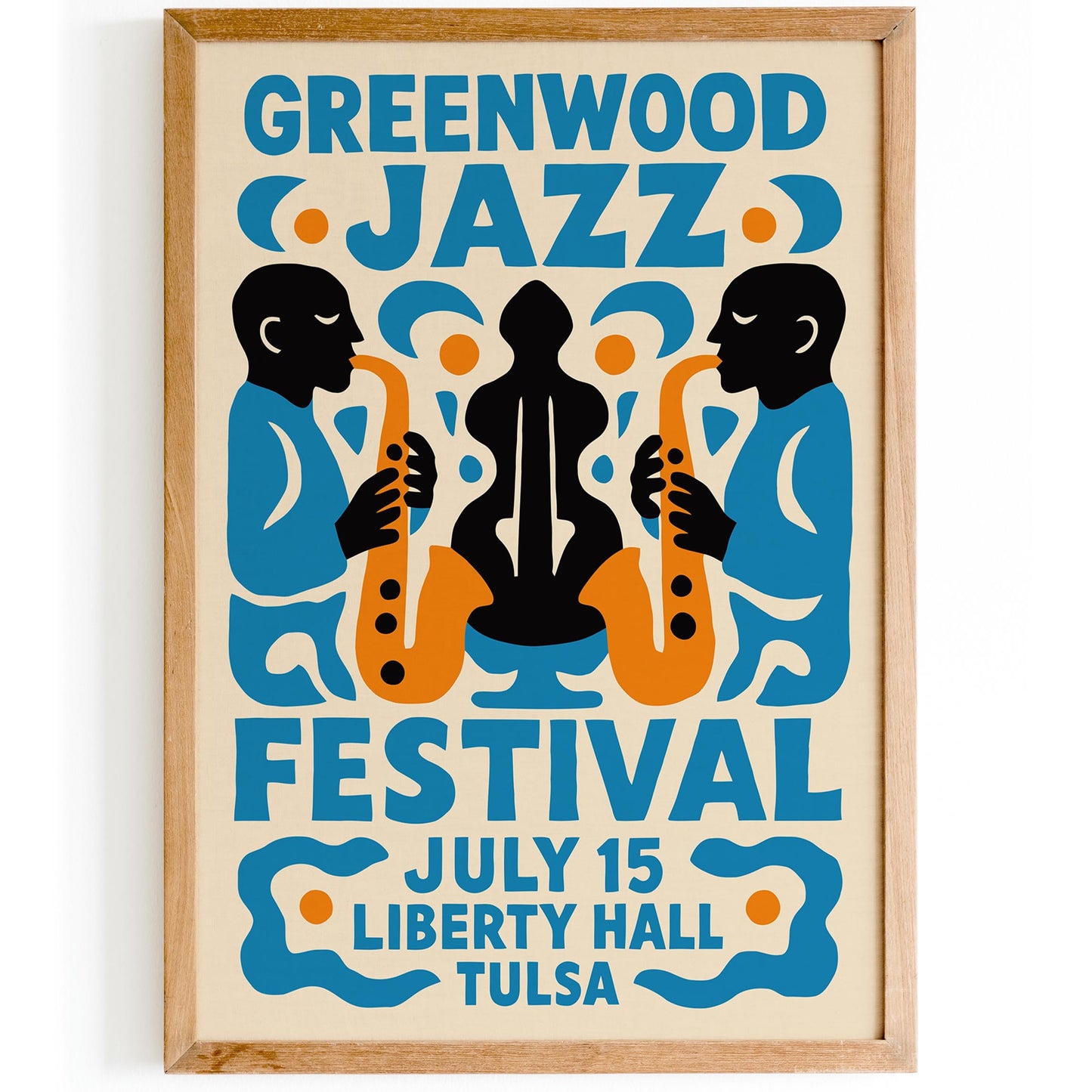 Greenwood Jazz Festival Poster