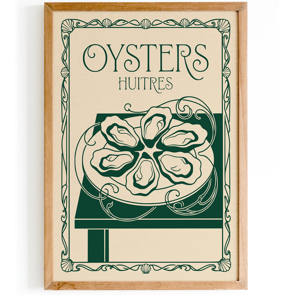 Oyster Kitchen Poster