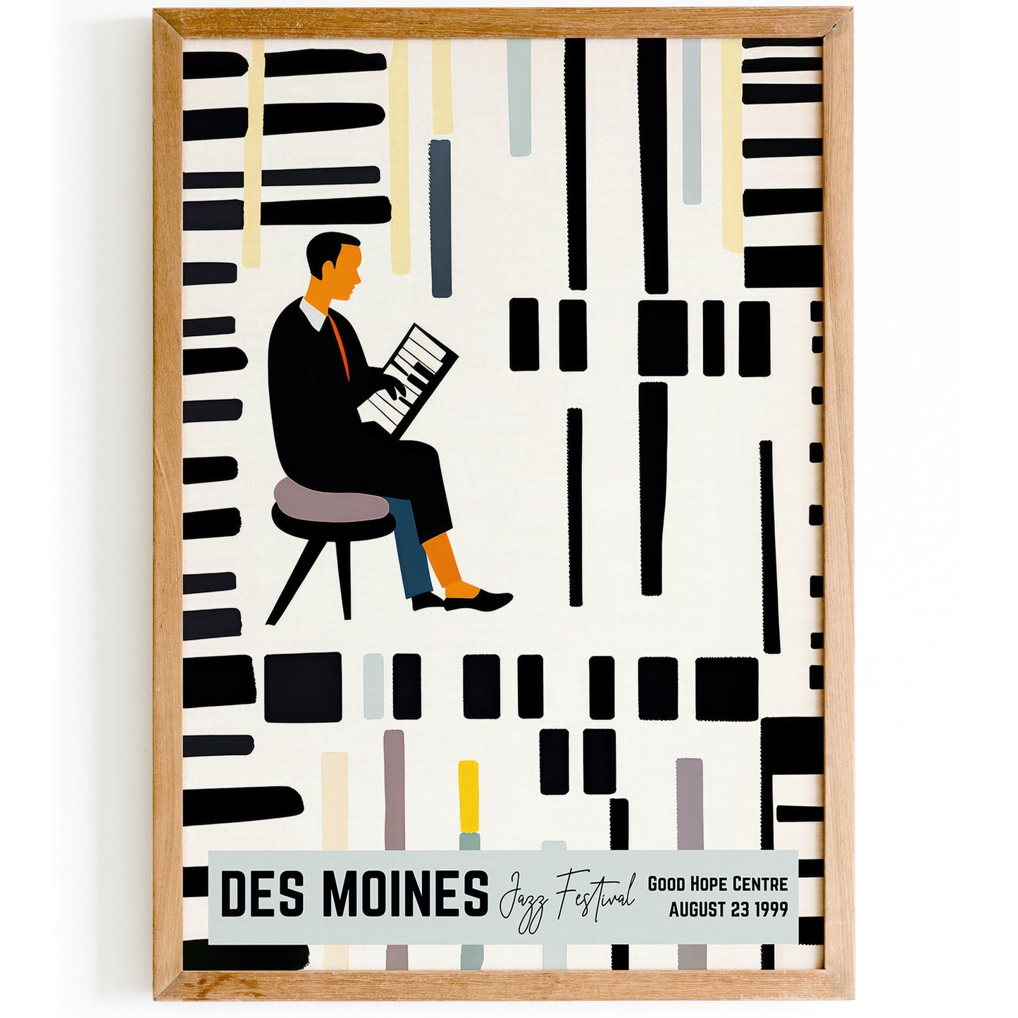 Des Moines Jazz Festival 1999 Poster