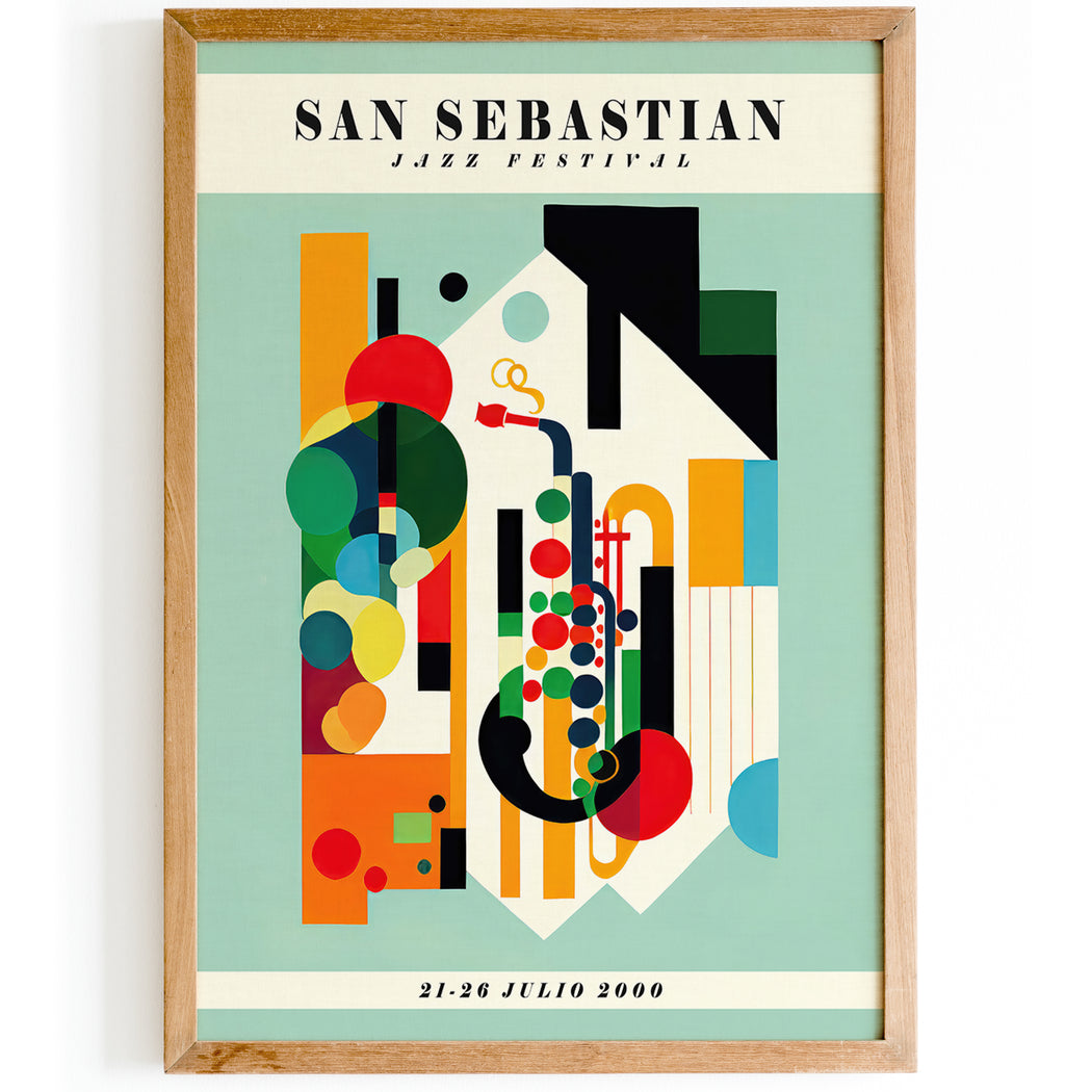 Mint San Sebastian Music Poster