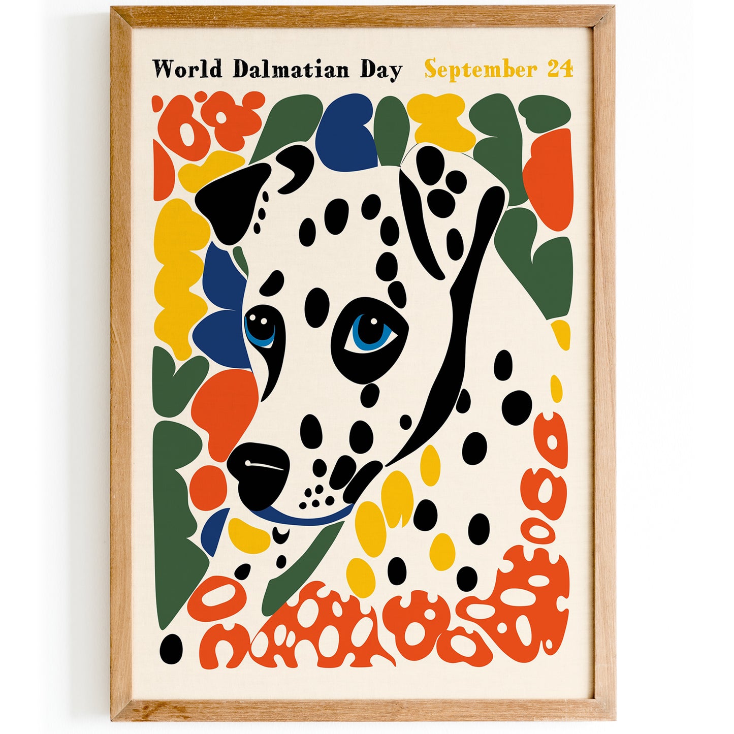 World Dalmatian Day Colorful Poster