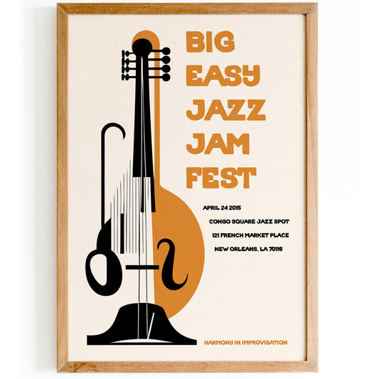 Big Easy Jazz Jam Fest Poster