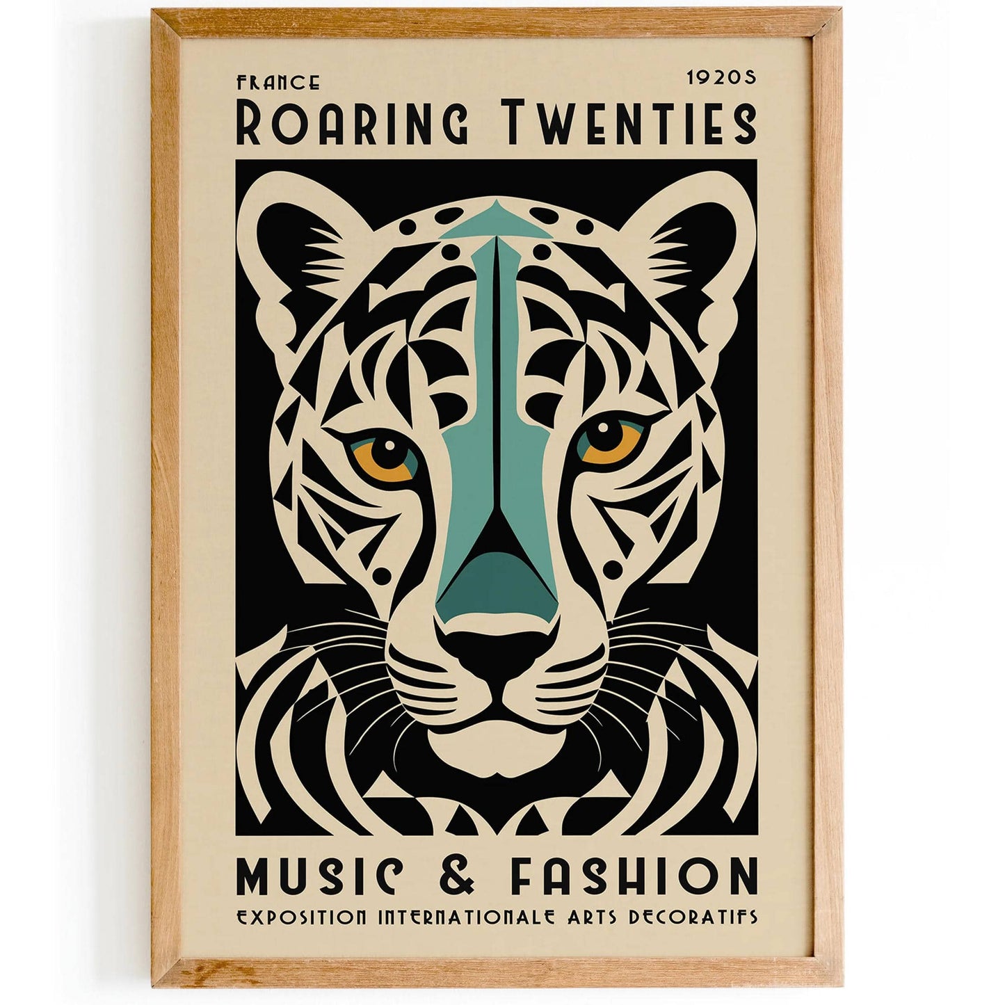 Roaring Twenties Music & Fashion Poster
