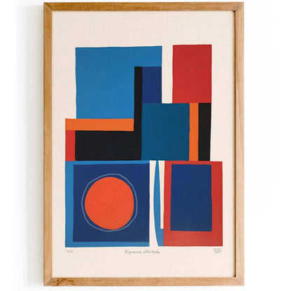 Bold Shapes Limited Edition Poster